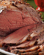 slices of prime rib